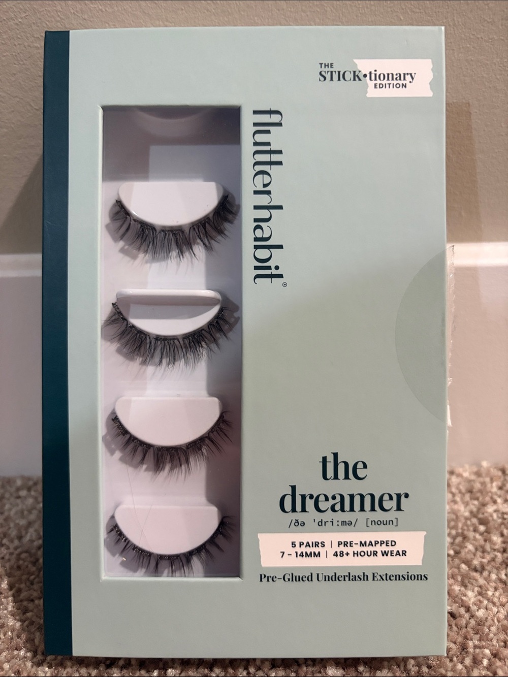 Flutterhabit The Dreamer Pre-Glued Underlash Extensions